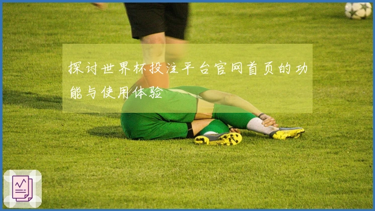 探讨世界杯投注平台官网首页的功能与使用体验